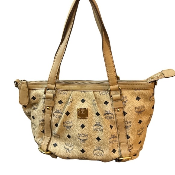 MCM Monogram Two Way Bag - Picture 2 of 8